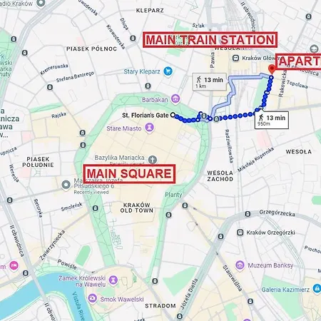 Topolowa Apartment, Next To Main Station Daire *